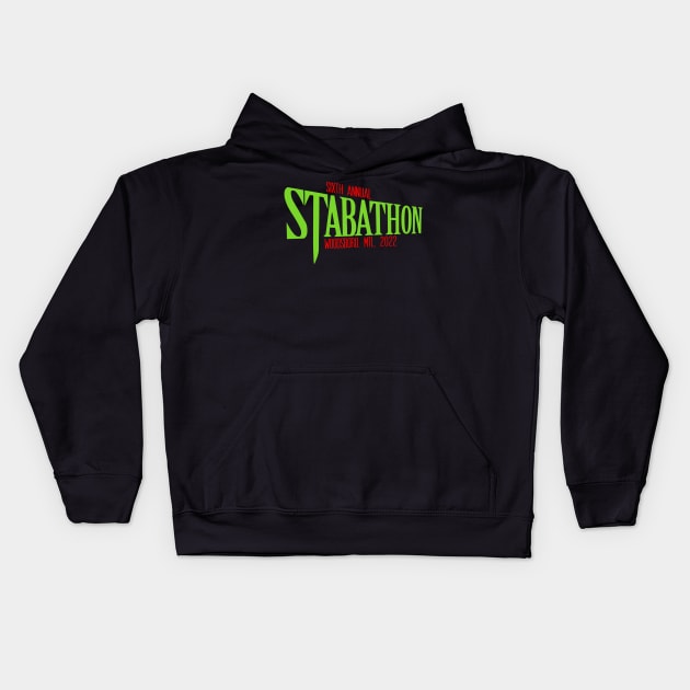 SCREAM VI Stabathon Kids Hoodie by StabMovies